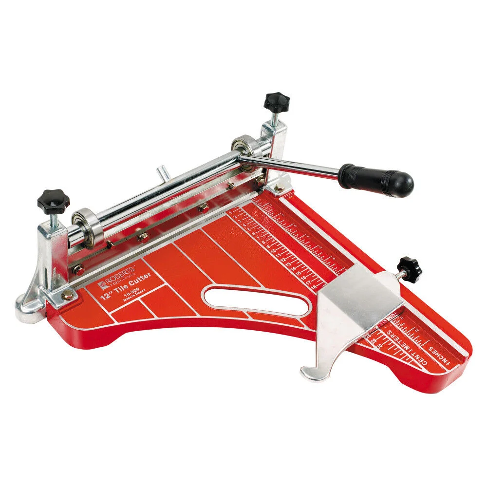 Roberts 12 Inch Pro Grade VCT Vinyl Tile and Luxury Vinyl Tile Cutter up to 1/8 Thickness, large image number 1