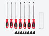Tekton Slotted Screwdriver Set with Organizer 4 - 14 mm 7 Pieces, small image number 2