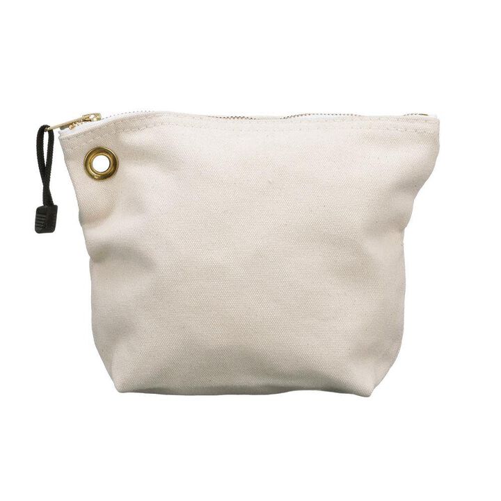 Klein Tools Canvas Zipper Bag Consumables Nat, large image number 2