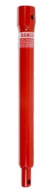 General Equipment 5500-15X 15 In. Plain Tube Auger Extension, small
