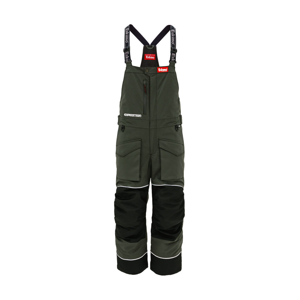 Eskimo Men's Expedition Bibs, Olive, Size 2XL - 4338009441