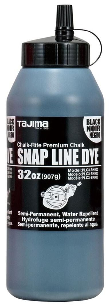 Tajima Black Snap Line Powder Dye 32 oz, large image number 0