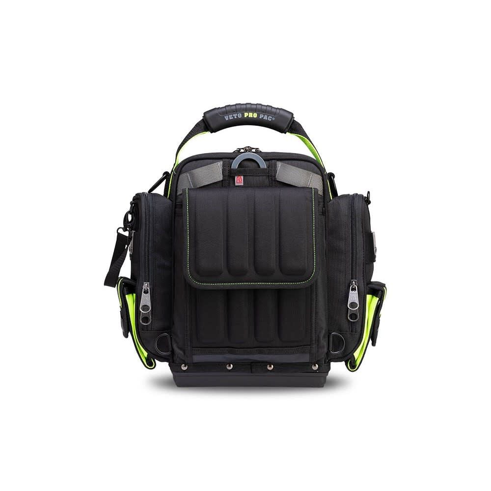 Veto Pro Pac 45 Lbs X-Large Zippered Meter Bag, Black/Hi-Viz Yellow, large image number 4