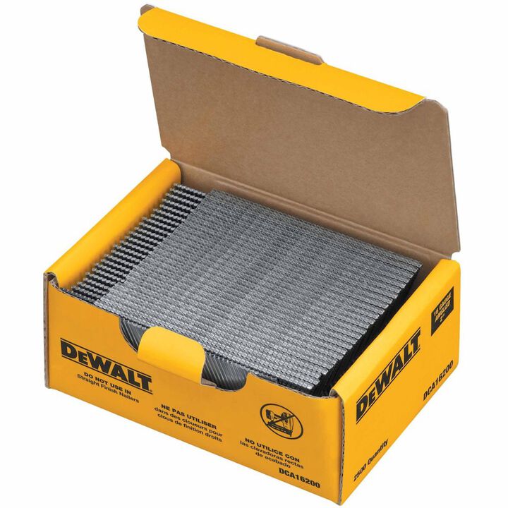 DEWALT 16-Gauge 2 Inch & 2-1/2 Inch Angled Finish Nails Bundle, large image number 4