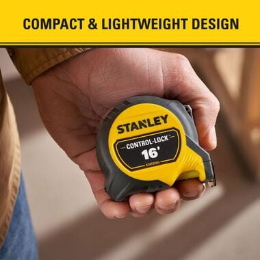 Stanley 16 ft. CONTROL-LOCK Tape Measure, large image number 1