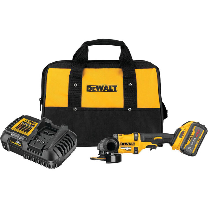 DEWALT FLEXVOLT 60V MAX 4 1/2in - 6in Grinder with Kickback Brake Kit