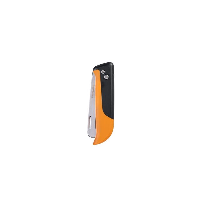 Fiskars Orange/Black Folding Produce Harvesting Knife, large image number 1