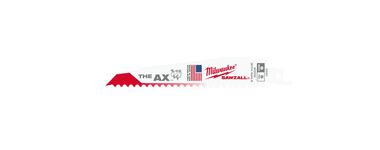 Milwaukee 6 in. 5 TPI the Ax SAWZALL Blades 5PK, large image number 11