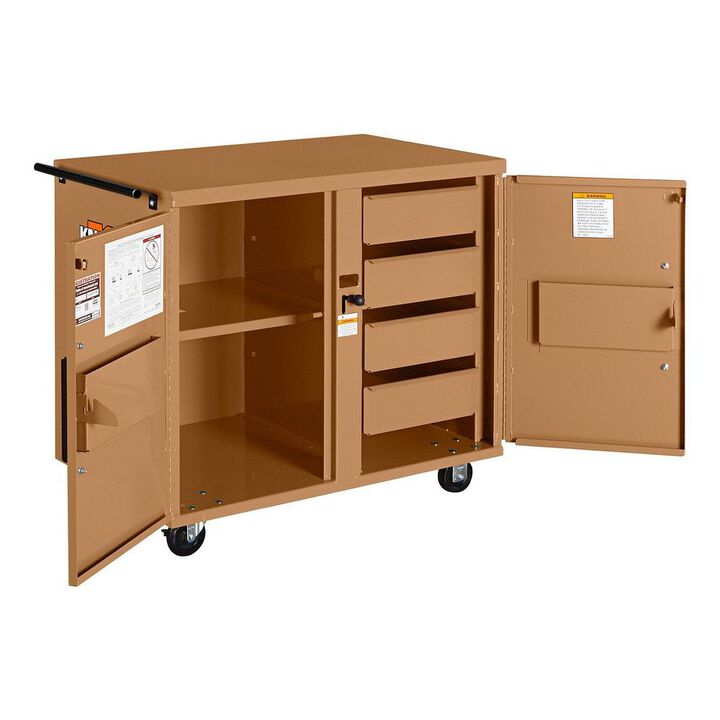Knaack Model 44 800 Lbs Steel Rolling Workbench with KL (Padlock), large image number 2