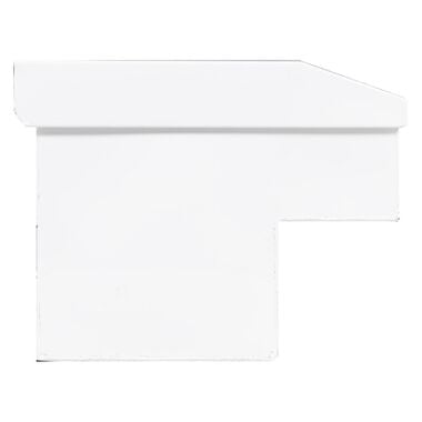 Weather Guard 56in Lo-Side Truck Tool Box Steel White, large image number 3