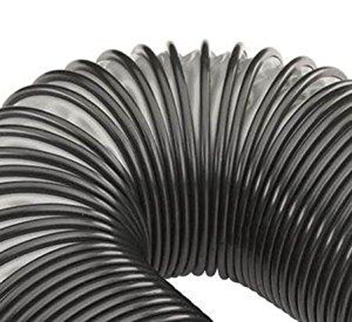 Woodstock 4in x 20' Clear Hose for Shop Fox Dust Collection Units, large image number 1