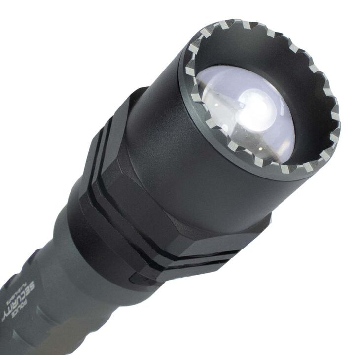 Police Security LONG THROW 700 Lumens Lithium-Ion Battery Rechargeable Flashlight, large image number 2