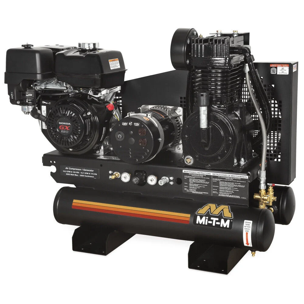 Mi T M Gas Air Compressor/Generator 8 Gallon, large image number 1