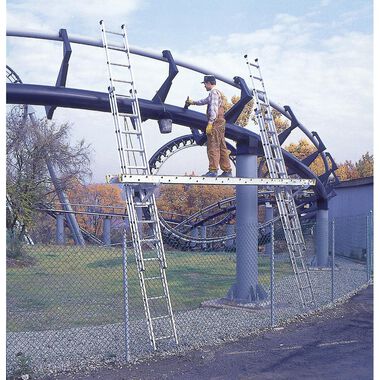 Werner 24-ft Aluminum 300-lb Type IA Extension Ladder, large image number 6
