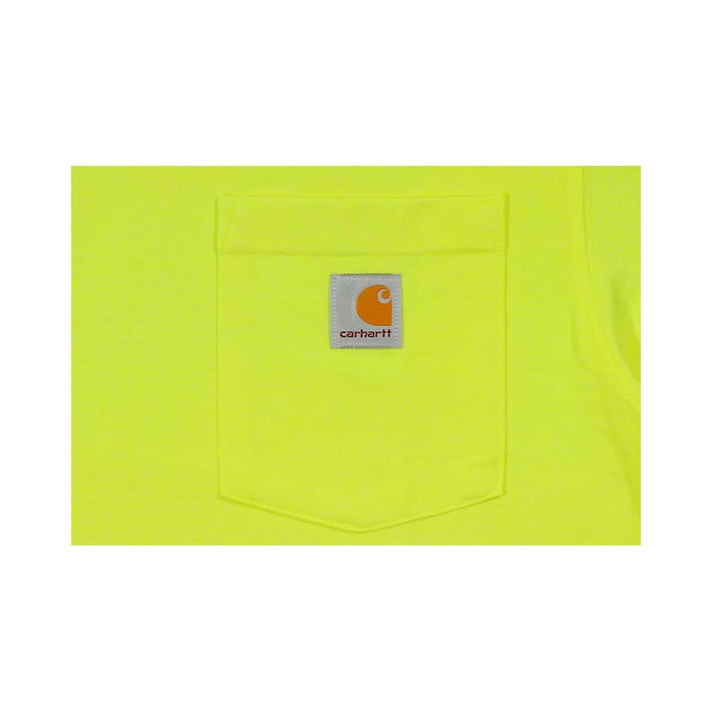 Carhartt Men's Cotton Short-Sleeve T-Shirt, Bright Lime, Medium, large image number 4