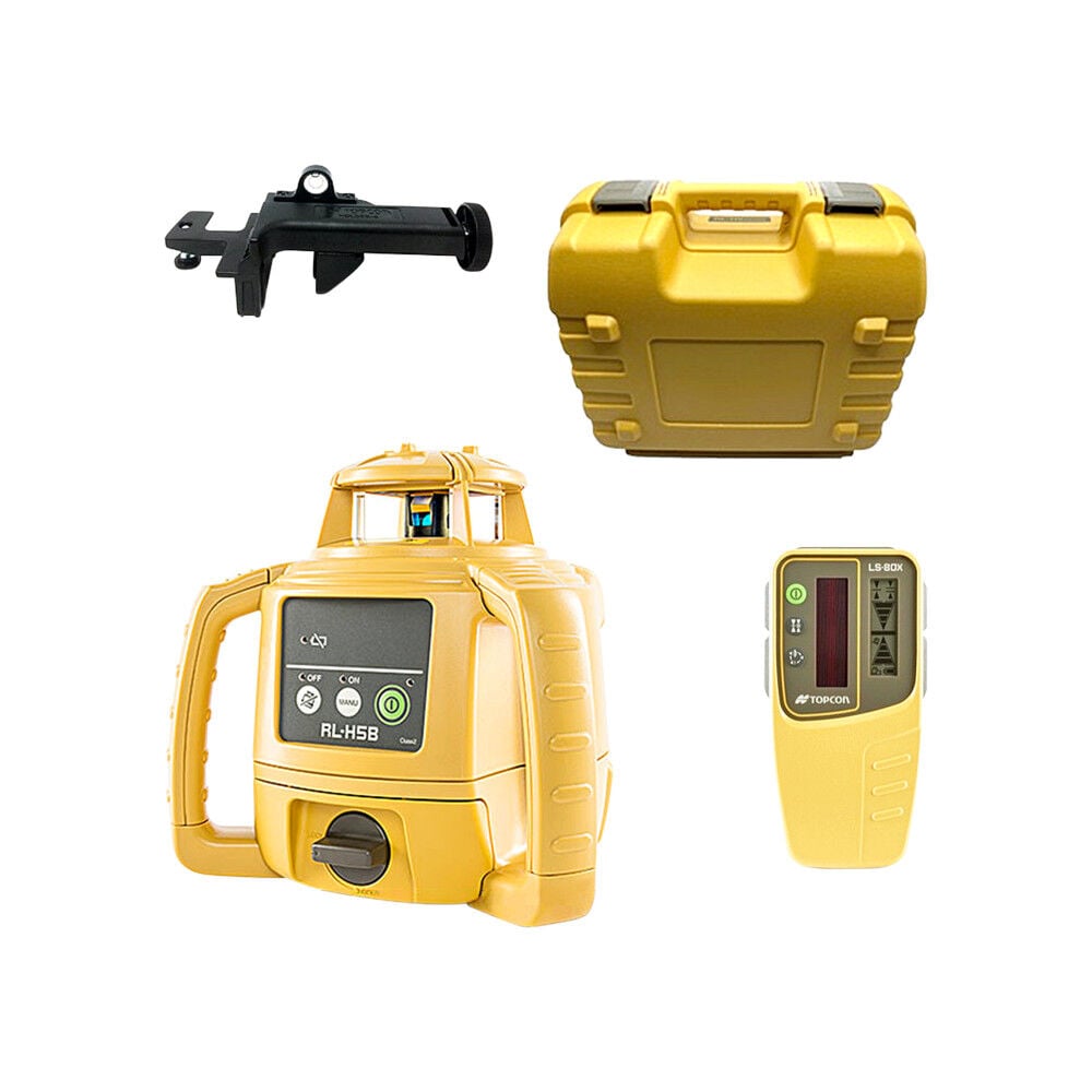 Topcon RL-H5B Self-Leveling Rotary Laser with Accessories, large image number 1