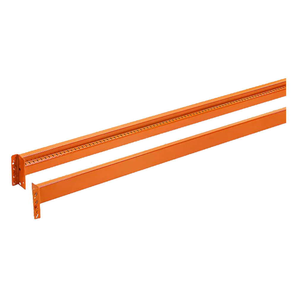 WPRP Wholesale 4 Inch x 96 Inch 5830 Lbs Teardrop Pallet Rack Beam Orange, large image number 1