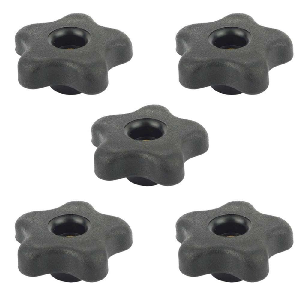 Big Horn 5 Star Thru Knob 1 4 x 20 5pk, large image number 1