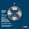 Bosch 5 Inch X-LOCK Tuckpointing Blade, small image number 2