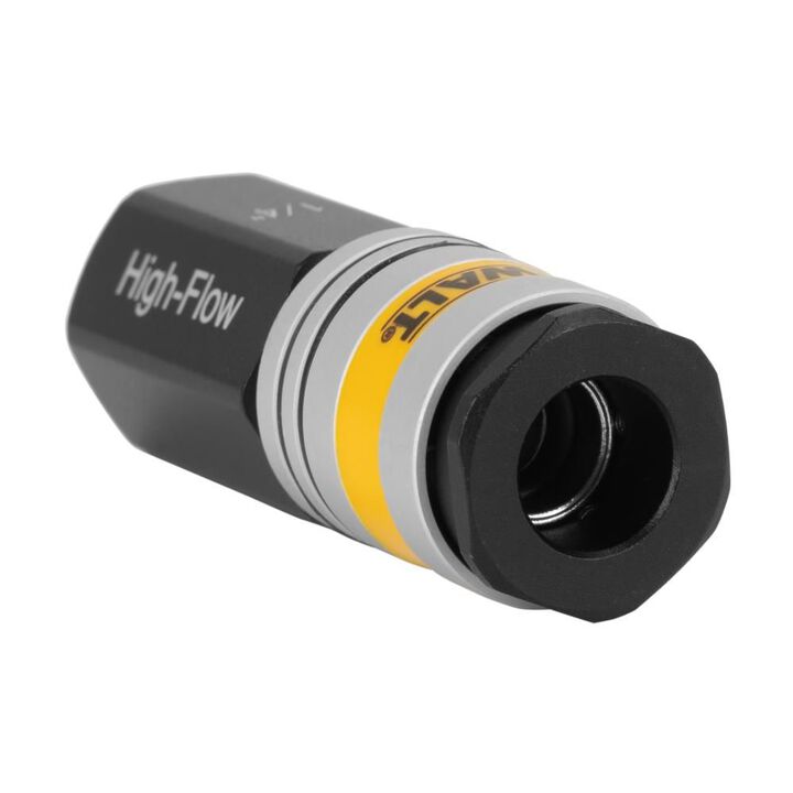 DEWALT 6-Piece 1/4 Inch NPT High Flow Couplers and Plugs Set, large image number 2