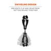Ergodyne 3420  Swiveling Glove Clip Holder Dual Clips, small image number 4