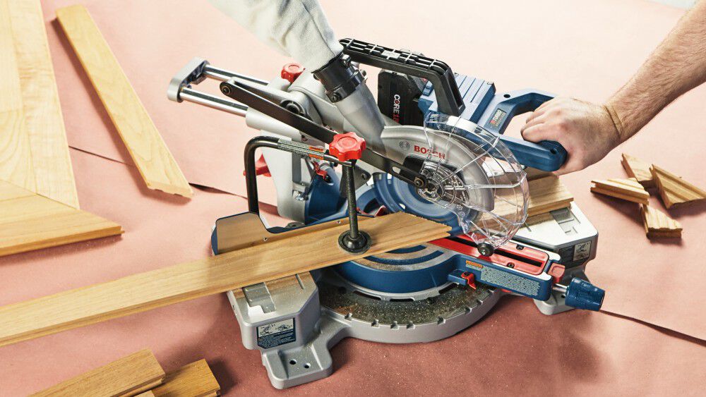 Bosch 18V 7-1/4 Inch Slide Miter Saw Kit - Reconditioned, large image number 10
