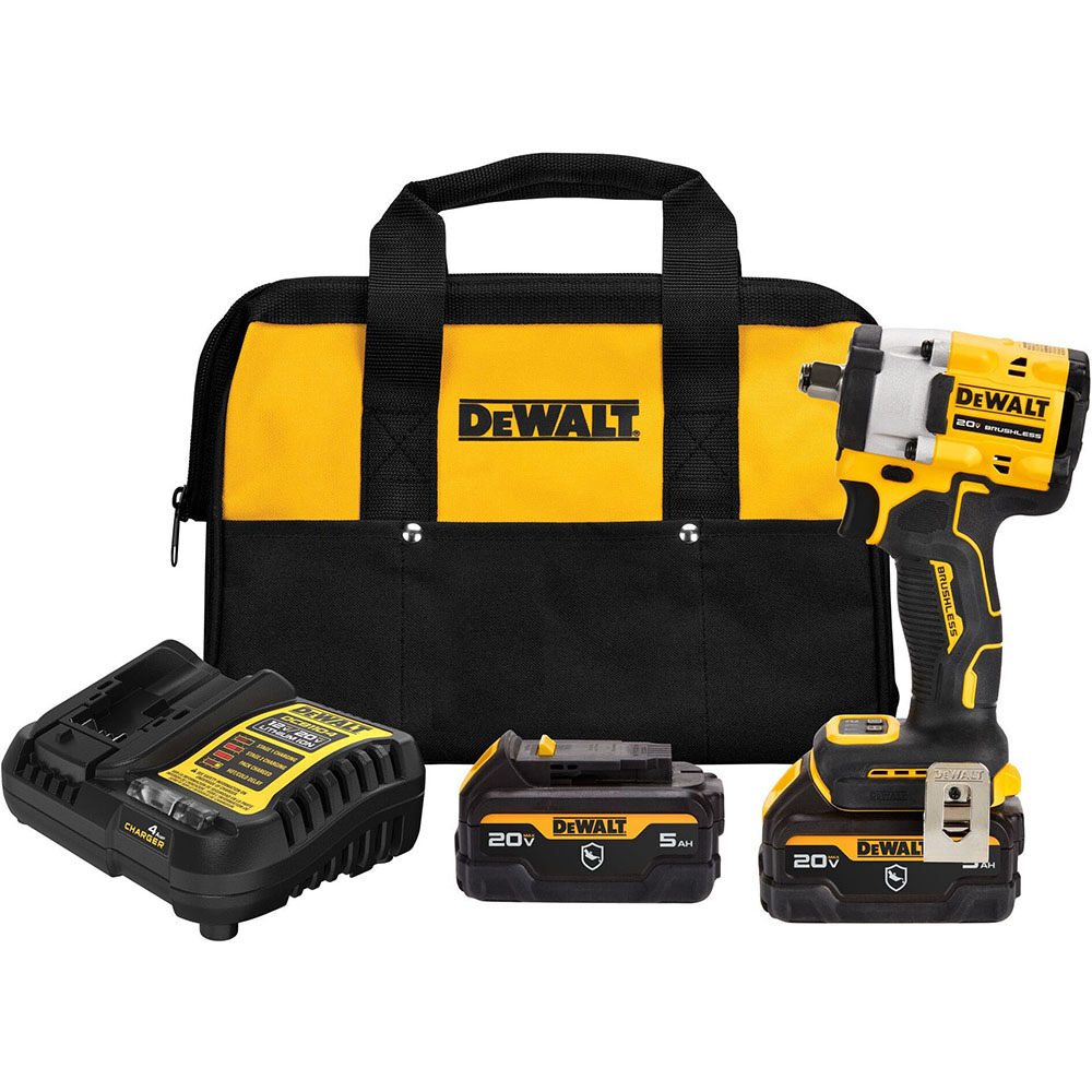 DEWALT Atomic 20V Max 1/2 In. Cordless Compact Impact Wrench With, large image number 1