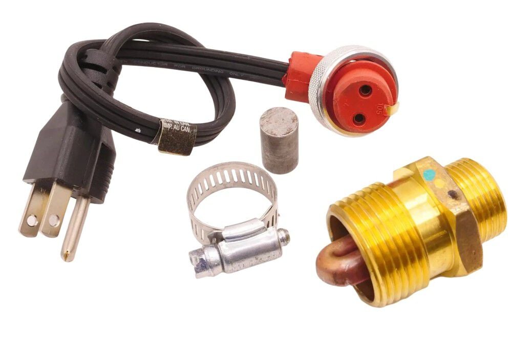 Kubota Parts 120V 400W Block Heater Kit for Engine with Frost Plug, large image number 1