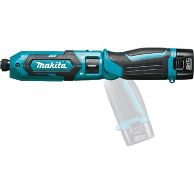 Makita 7.2V Lithium-Ion Cordless 1/4inch Hex Impact Driver Kit, large image number 1