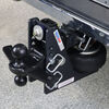 Shocker Hitch HD 20K Max Black 2 Inch Air Receiver Hitch & Black Combo Sway Bar Tab Ball Mount 2 Inch & 2 5/16 Inch Hitch Balls, small image number 2