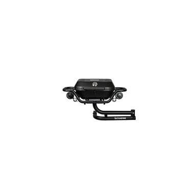 Hitchfire Black Large F-20 Hitch-Mounted Propane Driver Side Gas Grill