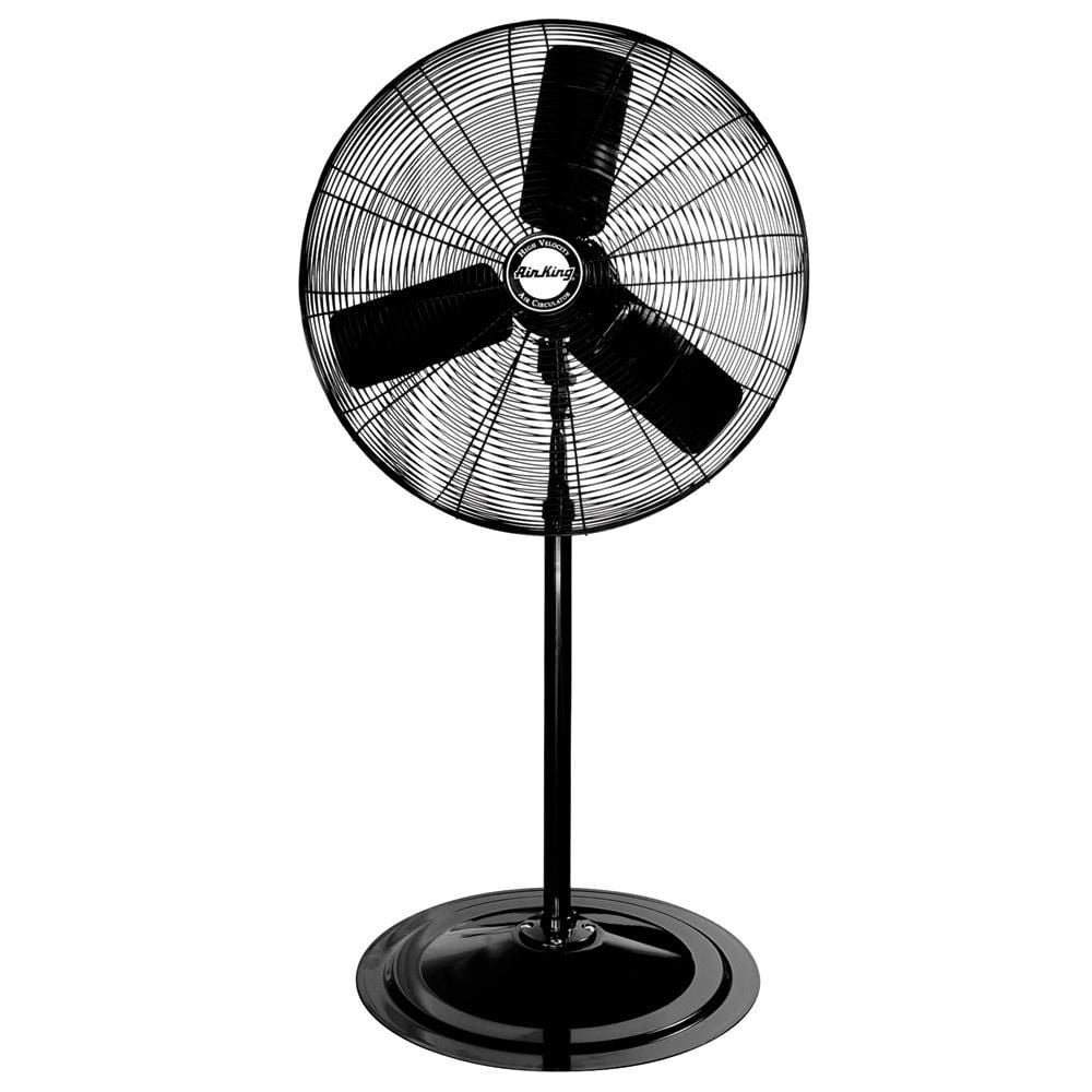 Air King 24in Industrial Grade Oscillating Pedestal Fan, large image number 1