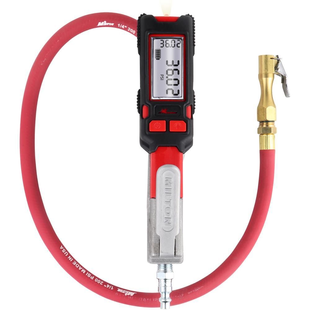 Milton Digital Tire Inflator and Pressure Gauge - S-581E