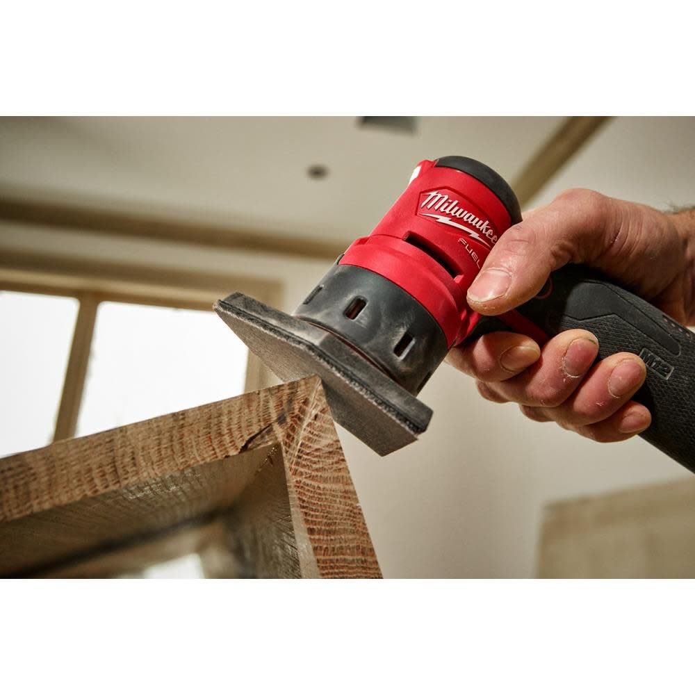 Milwaukee 220 Grit Mesh Sanding Sheets for M12 Orbital Detail Sander 12pk, large image number 10