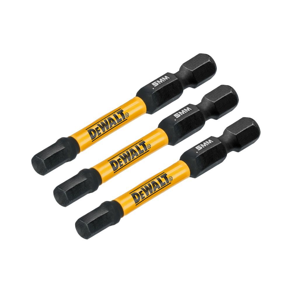 DEWALT ELITE SERIES 2-1/4 Inch HEX 5MM Bits 3 Pieces, large image number 2