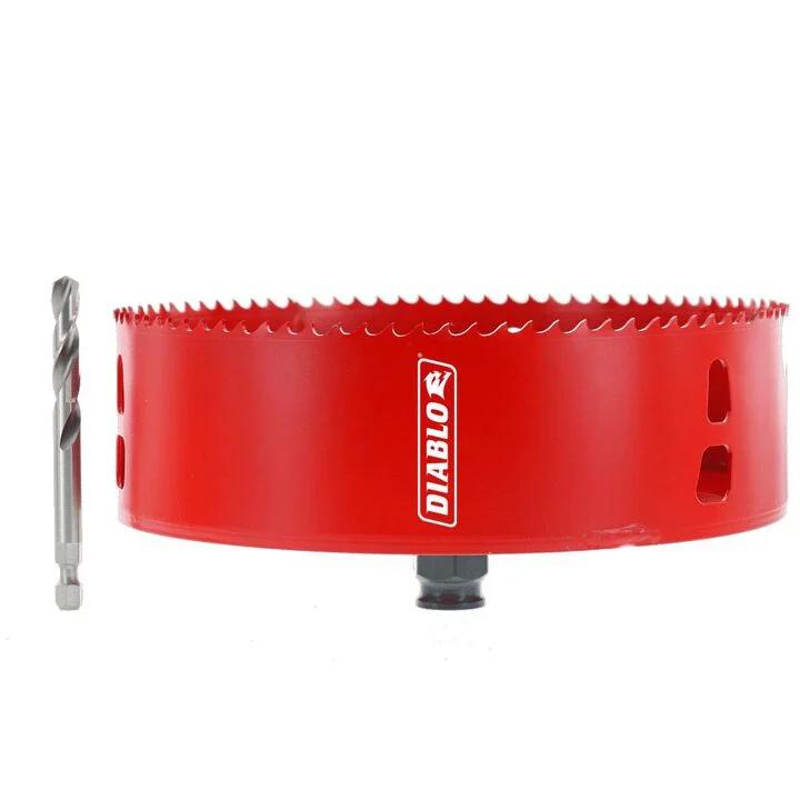 Diablo Tools 6 3/8in Recessed Lighting Hole Saw, large image number 0