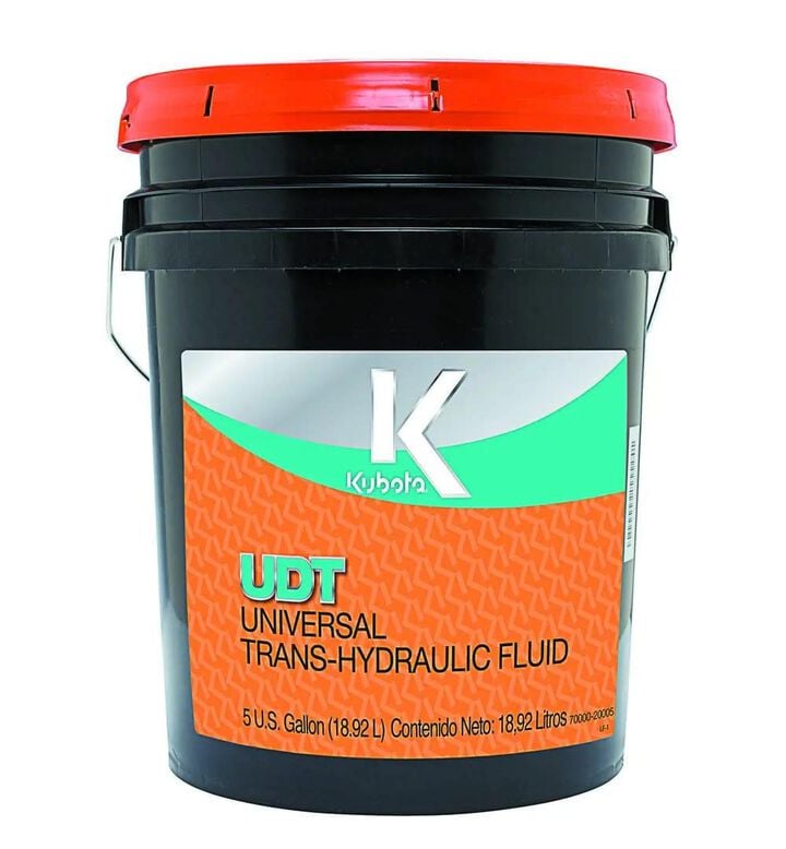Kubota Parts 5 Gallon Pail UDT Heavy-Duty Universal Trans-Hydraulic Fluid