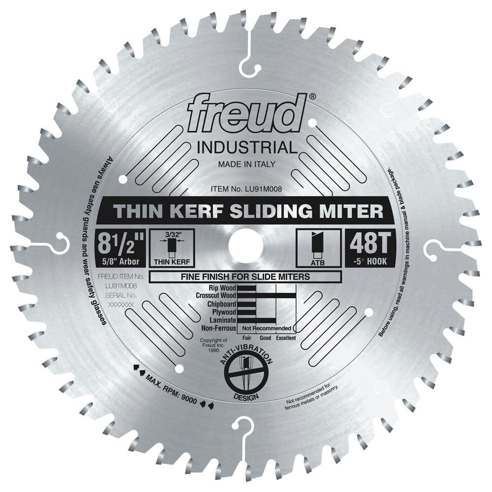 Freud 12 deals miter saw blade