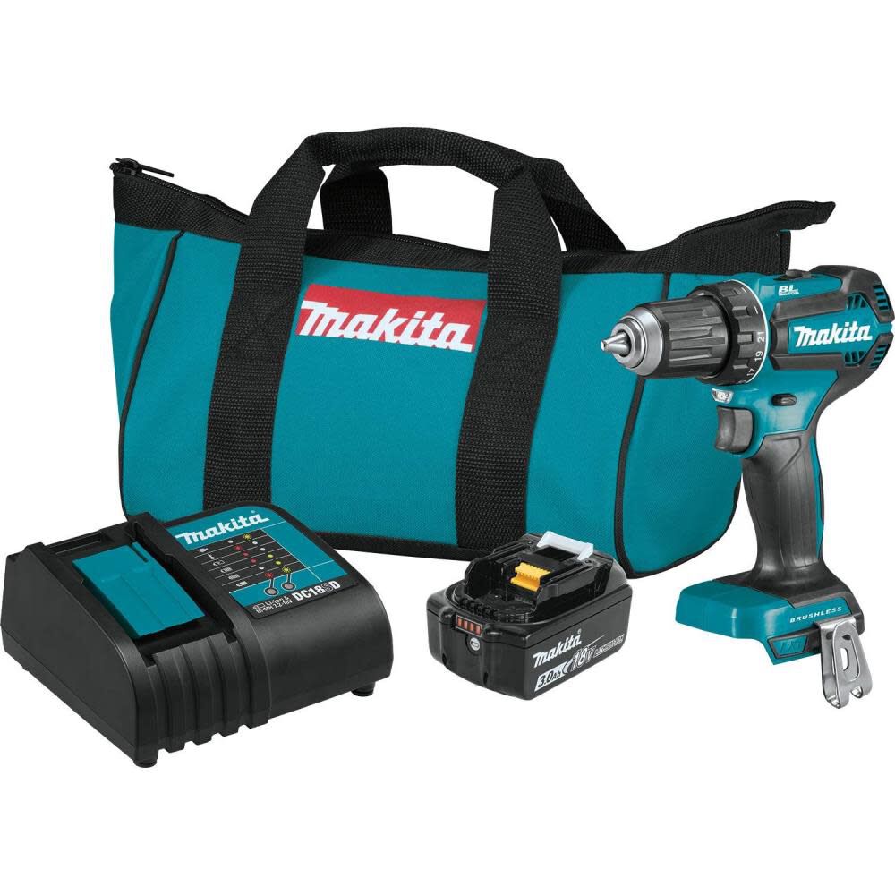 Makita bhp459rf cordless brushless drill kit hotsell