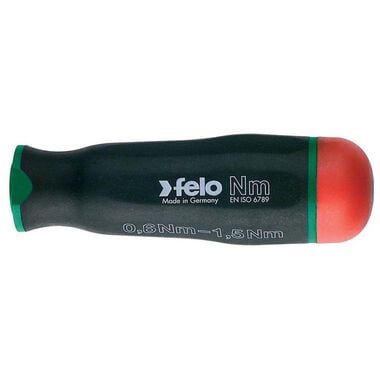 Felo Torque Limiting Handle. 5.3 to 13.3 Lb-In. Handle Length: 4 In.