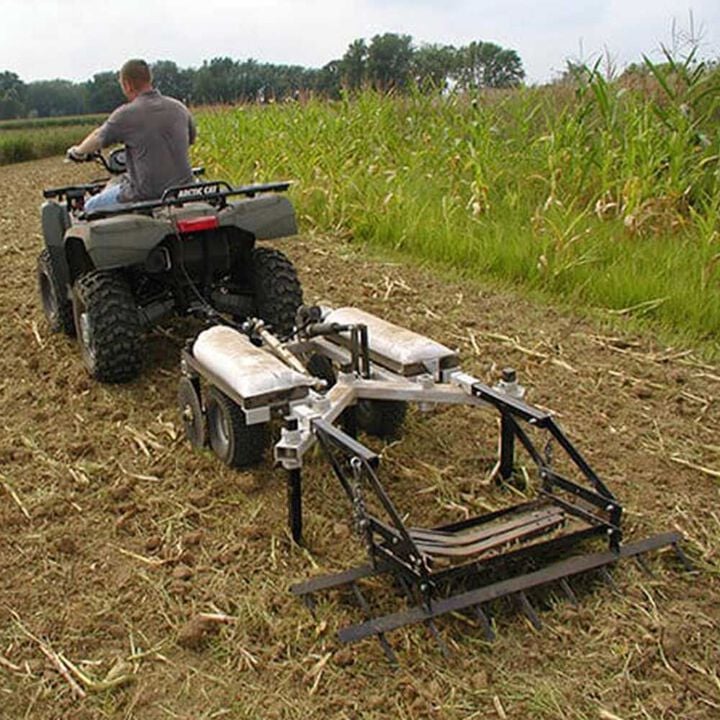 GreyWolf Attachments Till-N-Claw 43 Inch Chisel Plow Cultivator, large image number 2