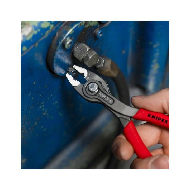 Knipex 6 Inch Steel TwinGrip Slip Joint Pliers with Dipped Handle, large image number 10