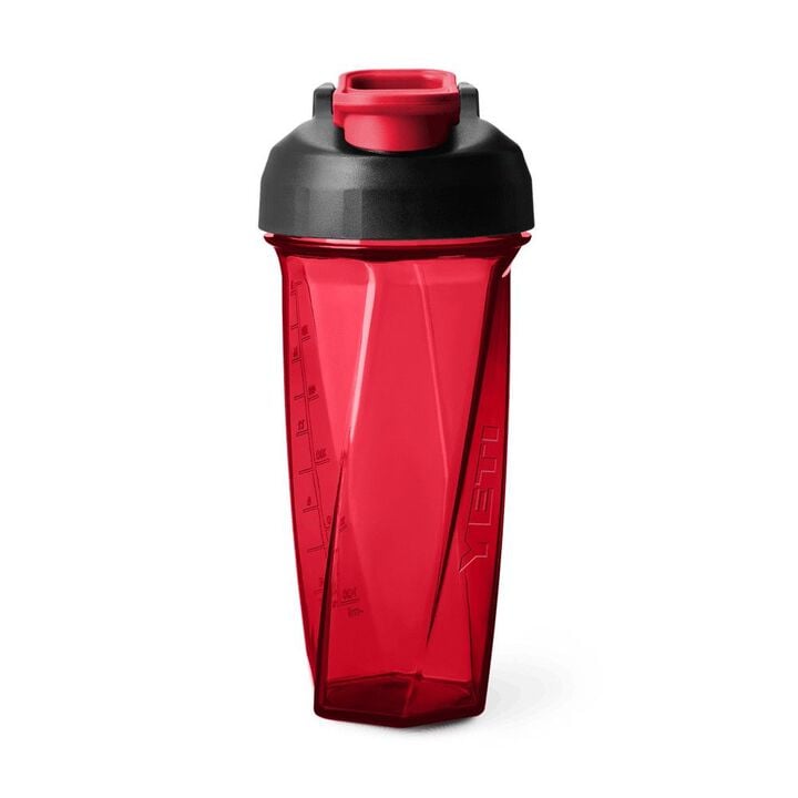 YETI Yonder 27 Oz Shaker Bottle with Helimix Technology Rescue Red