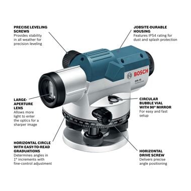 Bosch Automatic Optical Level Kit, large image number 1