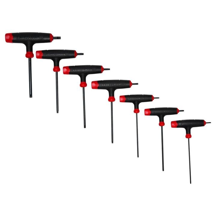 CRAFTSMAN T-Handle Torx Hex Key Set, 7 Piece
