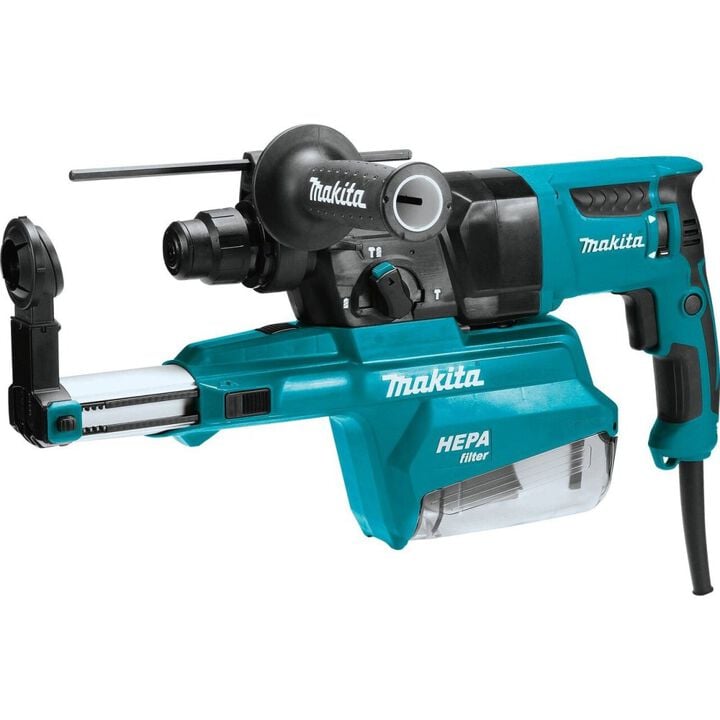 Makita 1in AVT Rotary Hammer with HEPA Dust Extractor