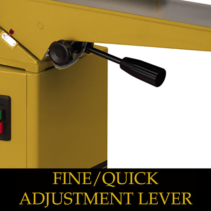 Powermatic 6 In. Jointer with Helical Cutter Head, large image number 3