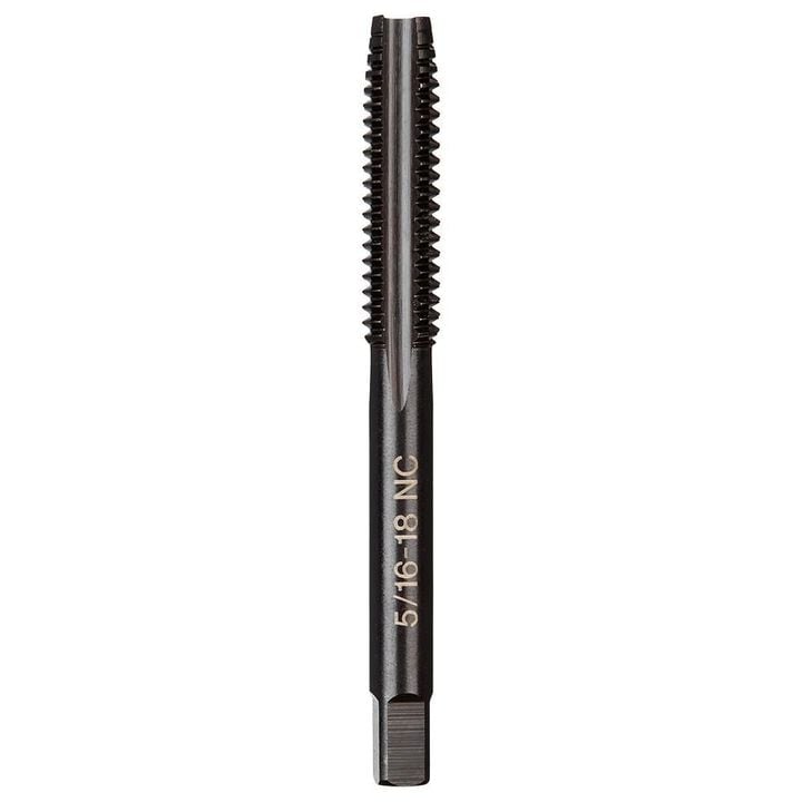 Milwaukee 5/16 in -18 NC Straight Flute Plug Tap