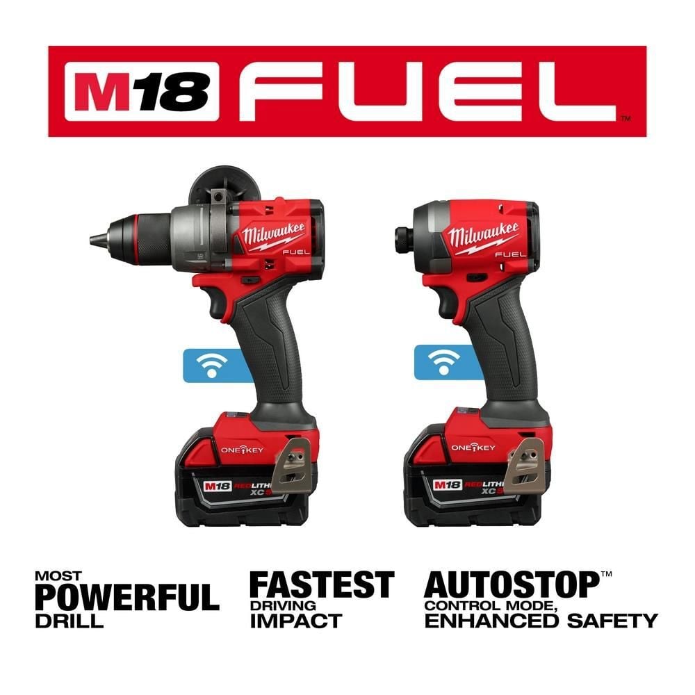 Milwaukee M18 FUEL 2 Tool Combo Kit with ONE-KEY, large image number 6