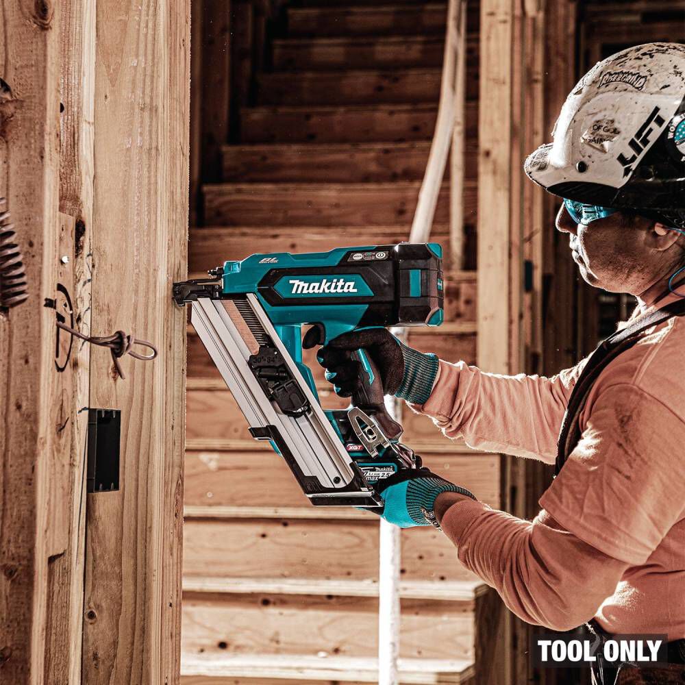 Makita 40V Max XGT Brushless Cordless 30 Degree Clipped Head 3-1/2 Inch Framing Nailer (Bare Tool), large image number 10